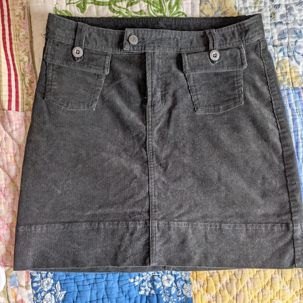 Patagonia Gray Corduroy Skirt | Women's 8